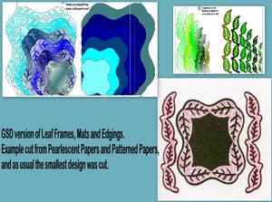 Leaf Frames Mats and Edgings