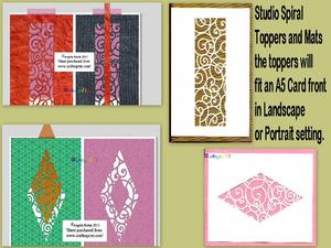 Spiral Toppers1 & Mats