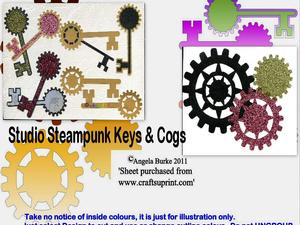 Steampunk Keys & Cogs