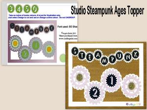 Steampunk Ages Topper