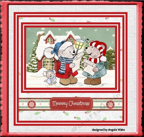 Christmas carolers