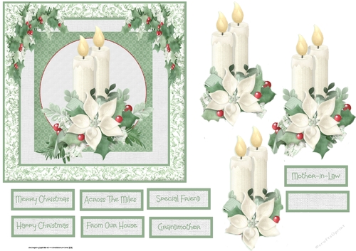 Christmas candles