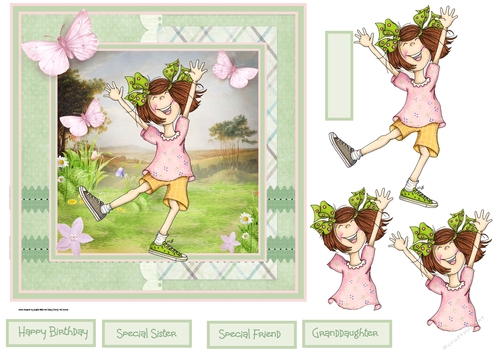 Dancing with the butterflies