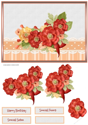 Summer poppies A5