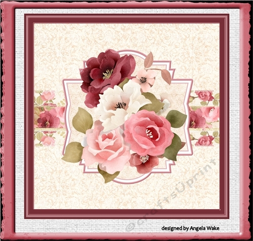 Olivia rose 7x7 card