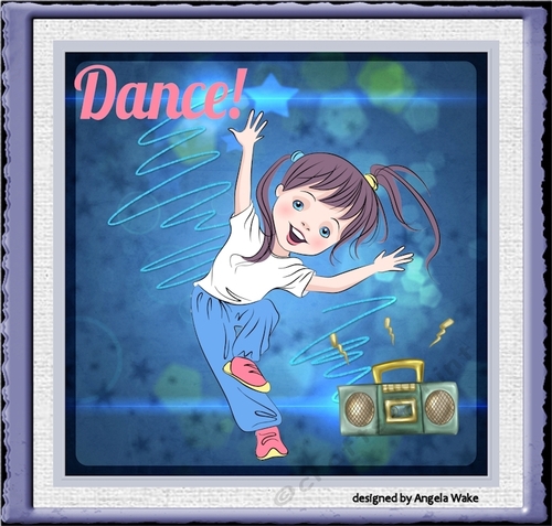 The greatest dancer 7x7 card