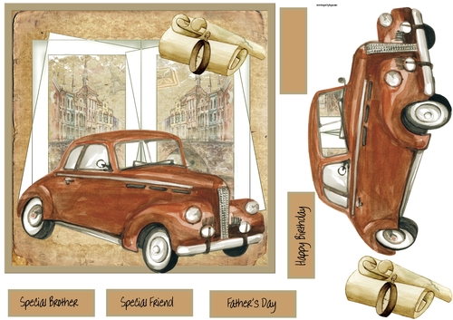 Paris travels 7x7 card