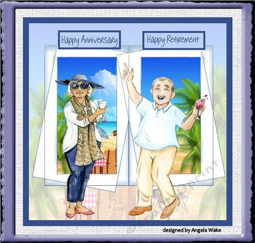Happy Celebrations 7x7 card