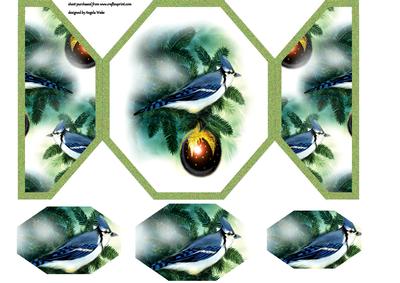 Christmas Bauble and Bird