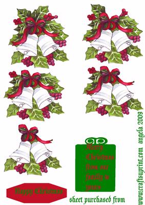 White Bells with Holly