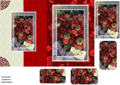 Geranium Rose Birthday Greetings
