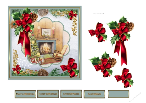 Christmas at home 6x6