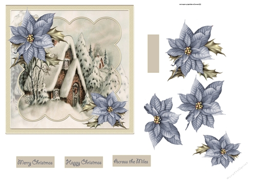 Vintage Christmas 6x6