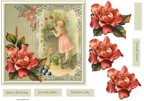 Flower girl 7x7