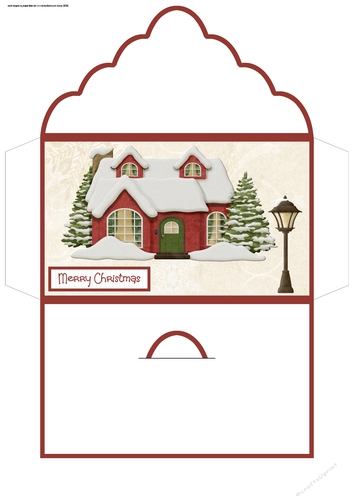 Home for Christmas money wallet