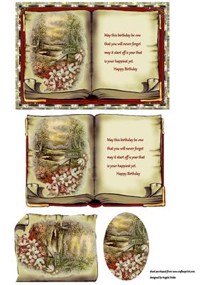 Over the Bridge Vintage Style Book