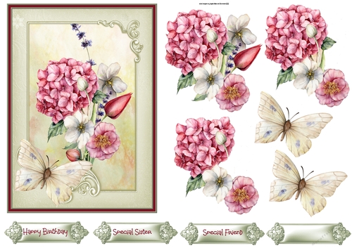 Mixed flowers 5x7
