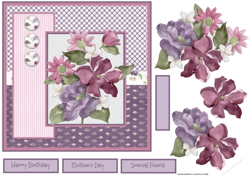 Garden flowers 7x7
