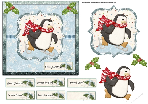 Penguin fun 6x6