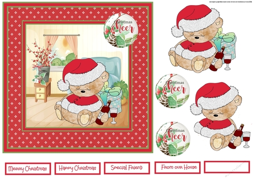 Boozy Christmas 7x7