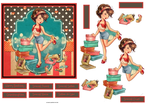 Mad about shoes 6x6