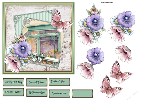 The flower shop 6x6