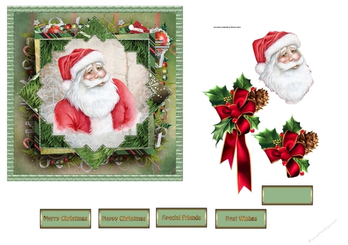Santa Clause 6x6