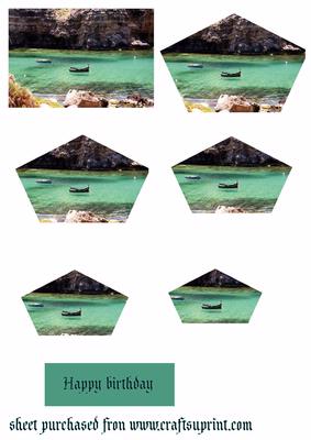 Boats Rocks and Sea