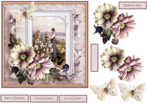 tending the flowers 7x7