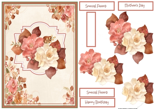 Autumn roses A5