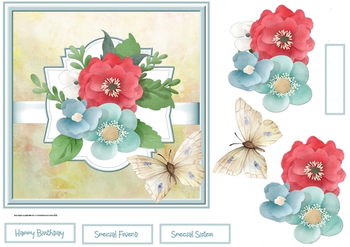 Forest flowers 7x7