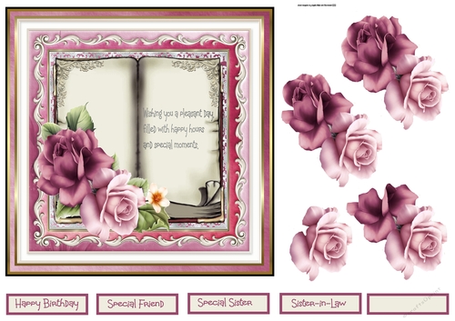 Rose book 7x7