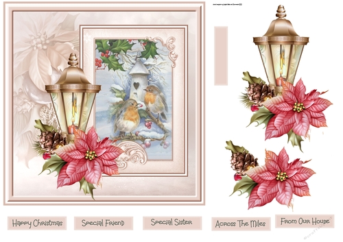 Robins and the lamp 7x7