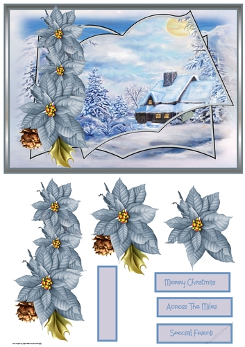 House in the snow A5