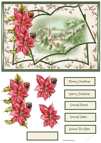 Christmas Eve A5 card