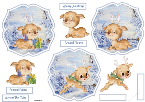 Baby deer toppers