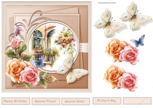 Rose balcony 7x7