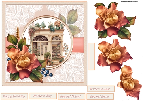 The flower shop 7x7