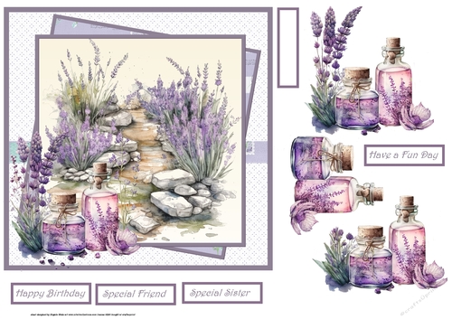 Lavender spa 7x7