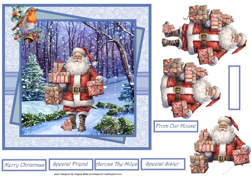 Santas special delivery 7x7