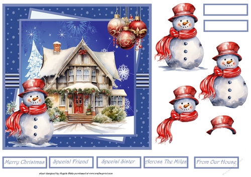 Home for Christmas 7x7