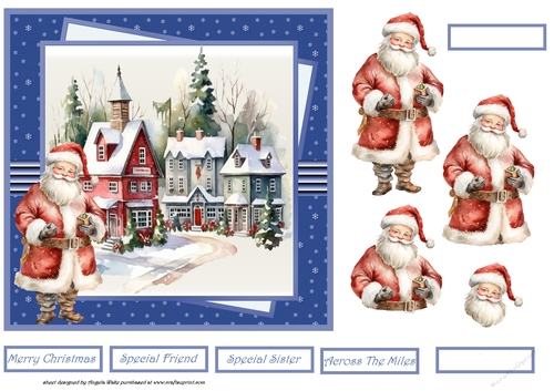 Santa is in town 7x7