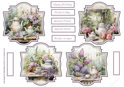 Afternoon tea toppers