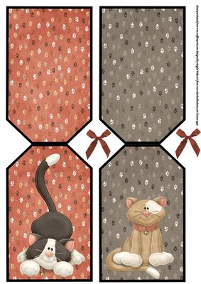 Cute Kitten Tag Cards