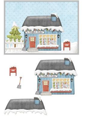 The Old Quilt Shop Topper