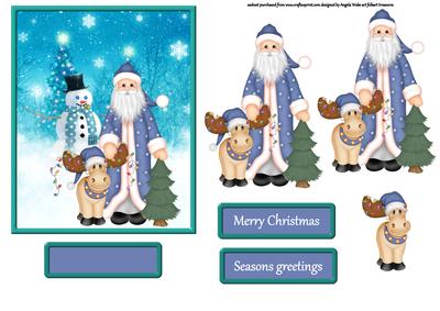 Parteners Getting Ready for Christmas Eve