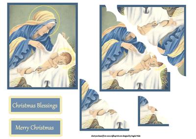 Motherly Love with Baby Jesus