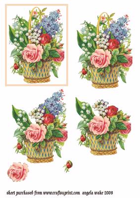 Basket of Flowers