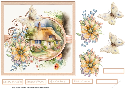 Cottage garden 7x7