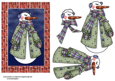 Something is Making the Snowman Smile